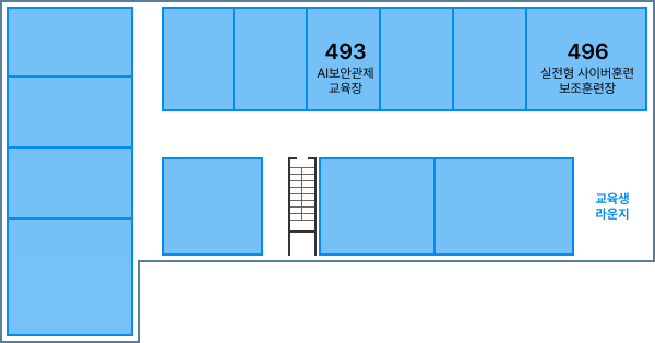 4층 일반 교육장 지도